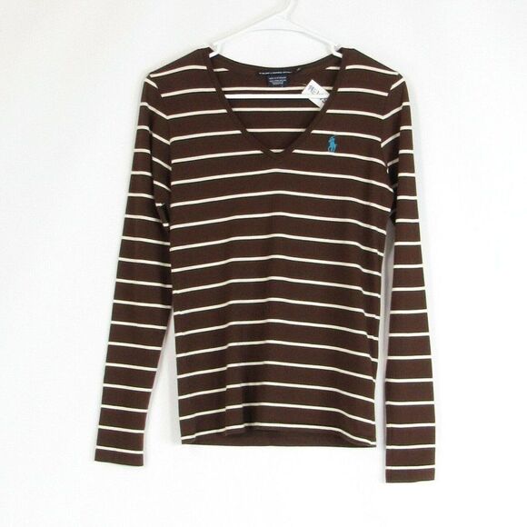 Brown RALPH LAUREN blouse XS - Picture 1 of 4